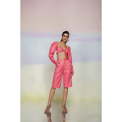 JULY ISSUE Pink Sia Co-Ord (Set of 2)