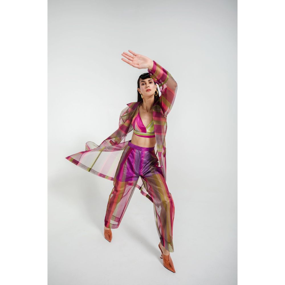 JULY ISSUE Purple Esme Co-Ord (Set of 3)