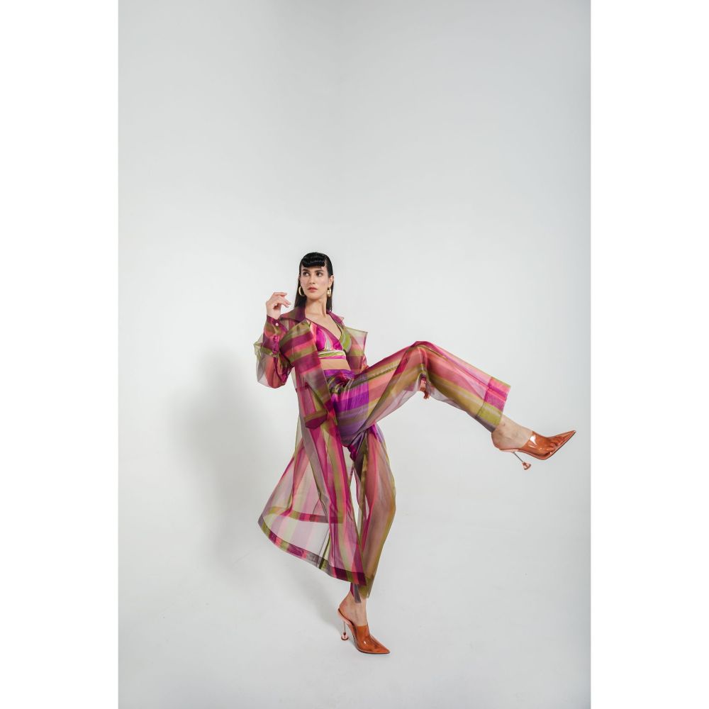 JULY ISSUE Purple Esme Co-Ord (Set of 3)