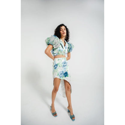 JULY ISSUE Green Viola Co-Ord (Set of 2)