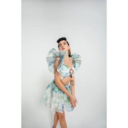 JULY ISSUE Green Viola Co-Ord (Set of 2)