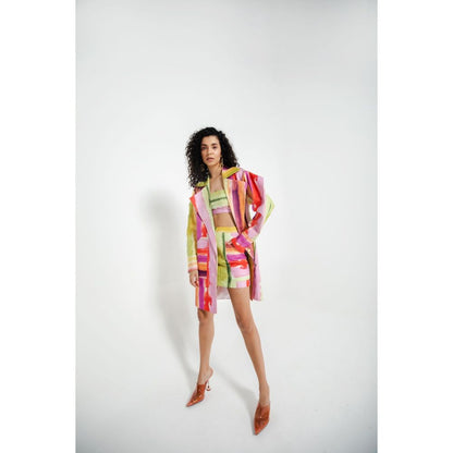 JULY ISSUE Rainbow Co-Ord -01 (Set of 3)