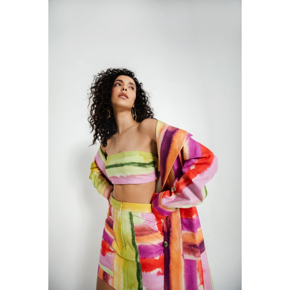 JULY ISSUE Rainbow Co-Ord -01 (Set of 3)