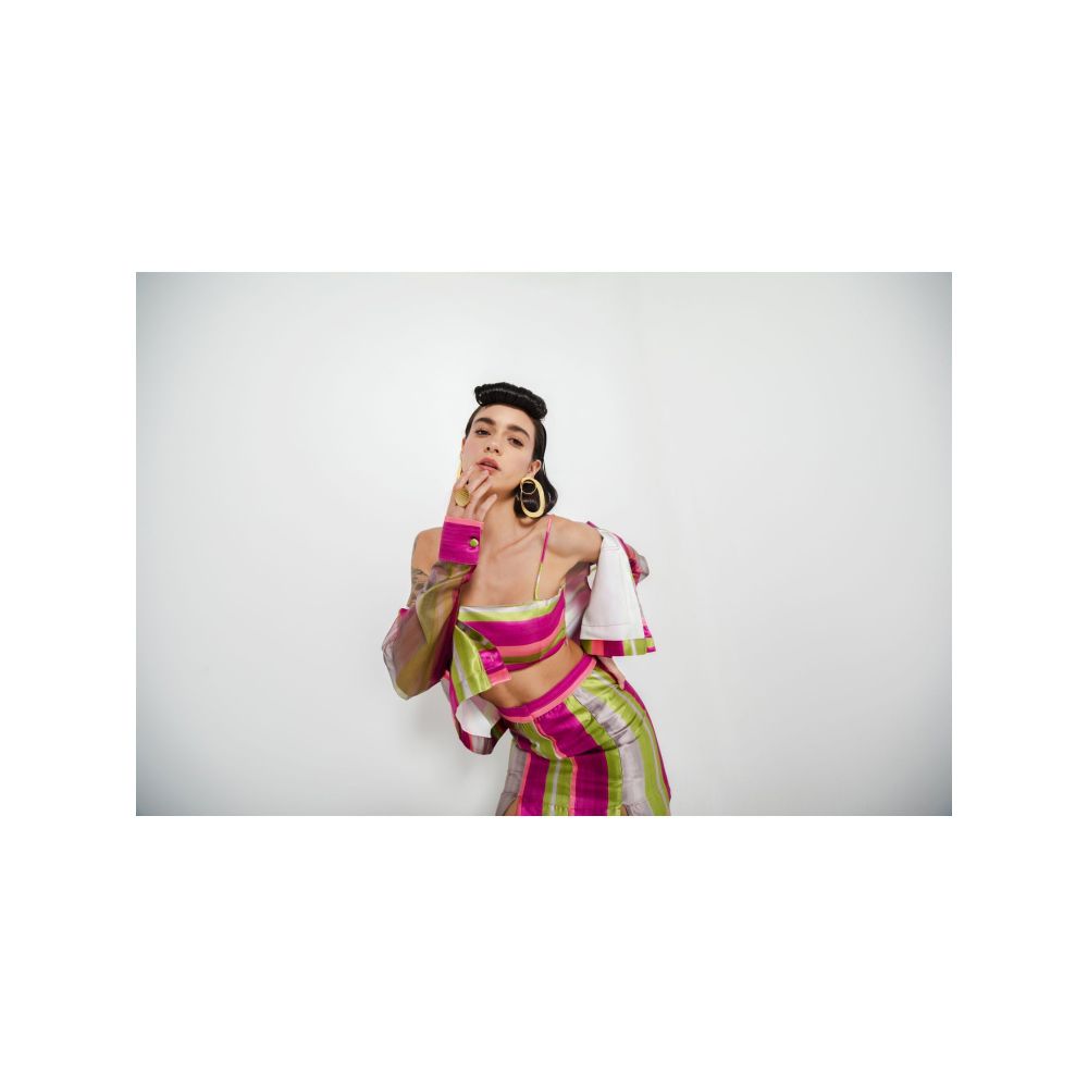 JULY ISSUE Purple Esme Co-Ord (Set of 3)