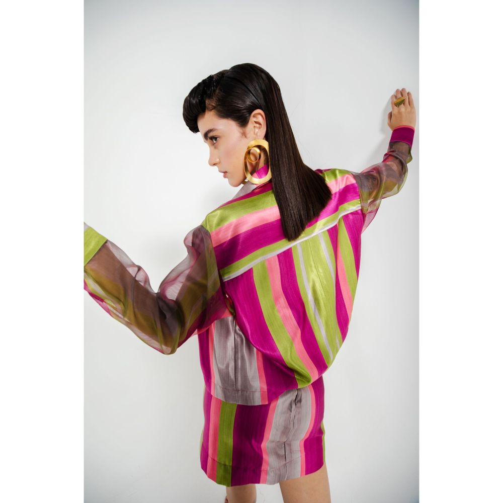 JULY ISSUE Purple Esme Co-Ord (Set of 3)