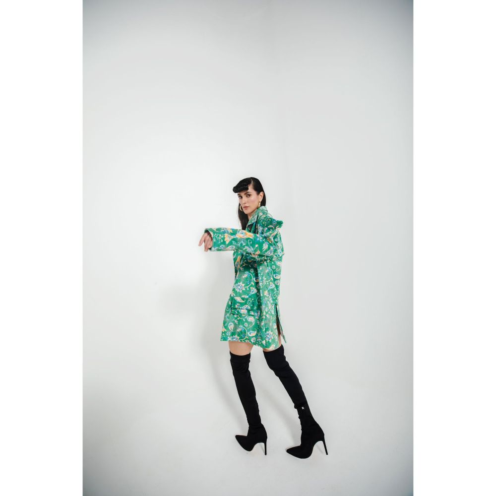 JULY ISSUE Green Ava Co-Ord (Set of 3)