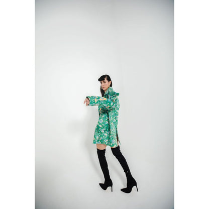 JULY ISSUE Green Ava Co-Ord (Set of 3)