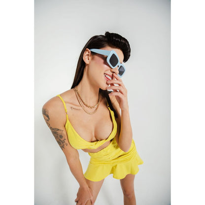 JULY ISSUE Yellow Yara Co-Ord (Set of 2)