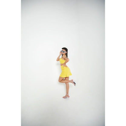 JULY ISSUE Yellow Yara Co-Ord (Set of 2)