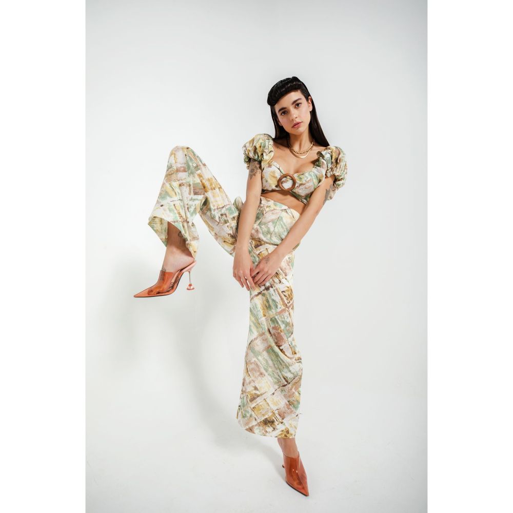 JULY ISSUE Brown Paula Co-Ord 03 (Set of 2)