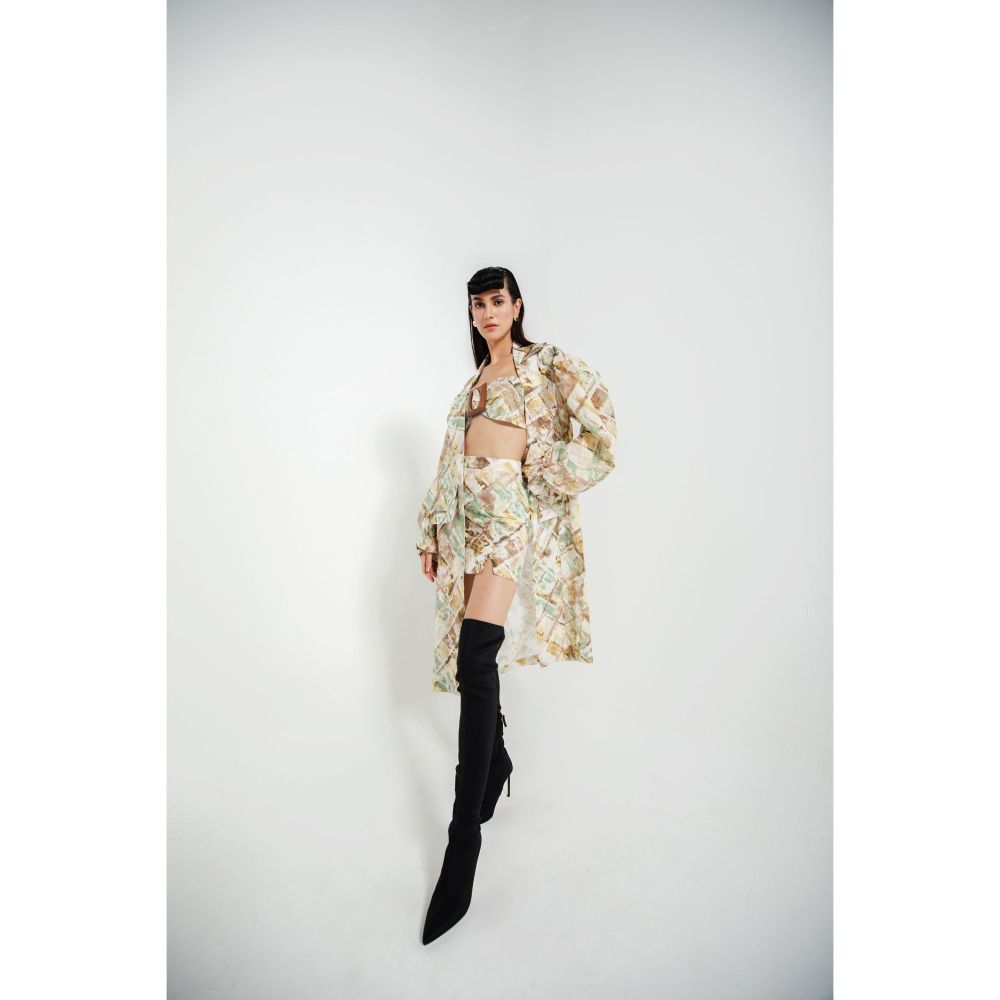 JULY ISSUE Brown Paula Co-Ord 04 (Set of 3)