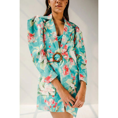 JULY ISSUE Blue Lagoon Co-Ord (Set of 4)