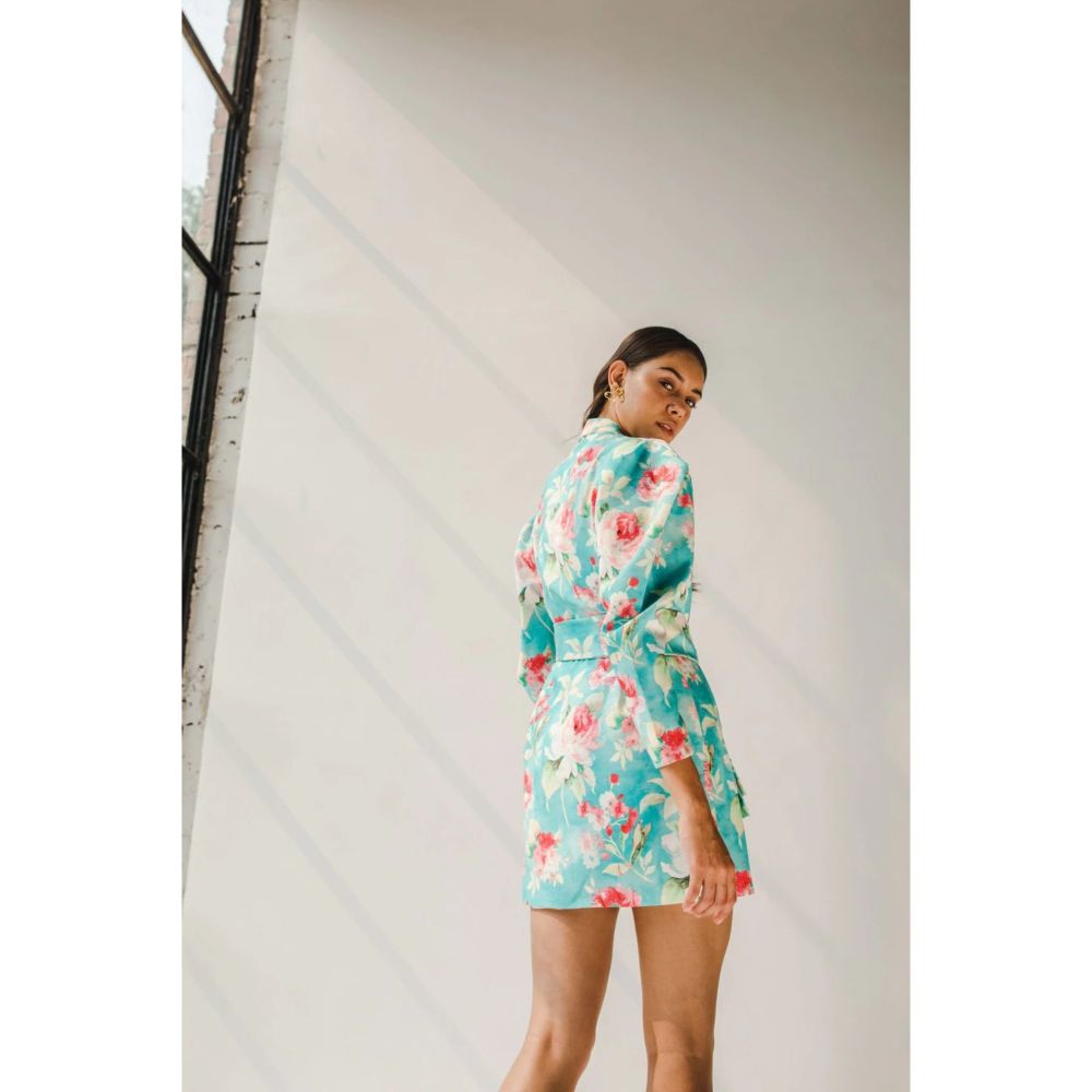 JULY ISSUE Blue Lagoon Co-Ord (Set of 4)