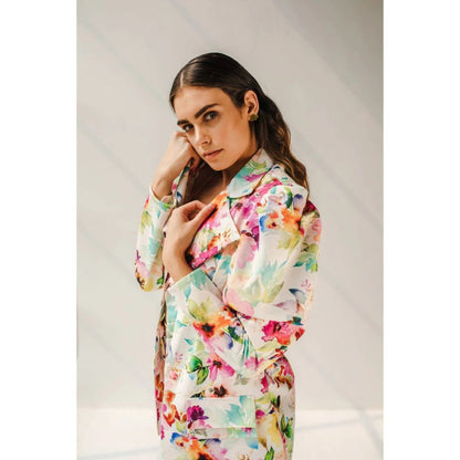 JULY ISSUE Pink Nyla Co-Ord (Set of 3)