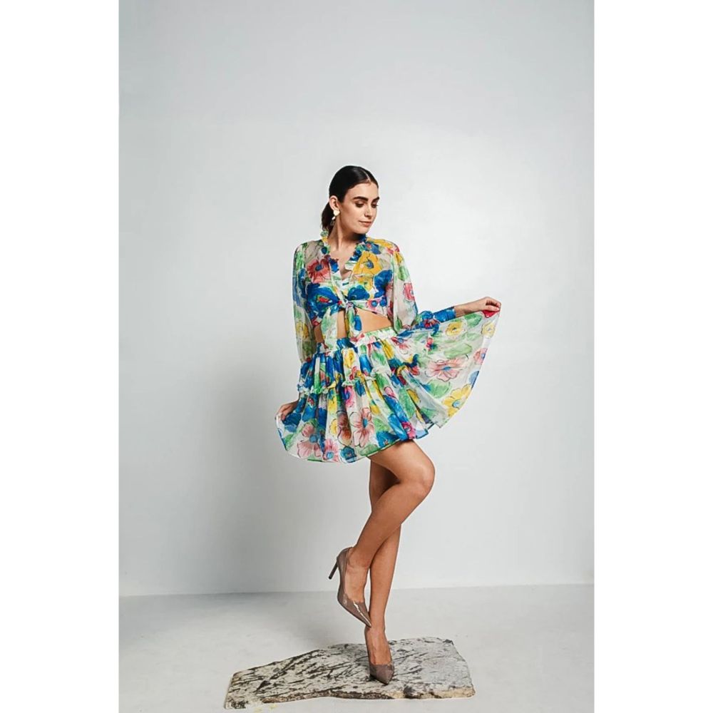 JULY ISSUE Multicolour Zola Co-Ord (Set of 2)