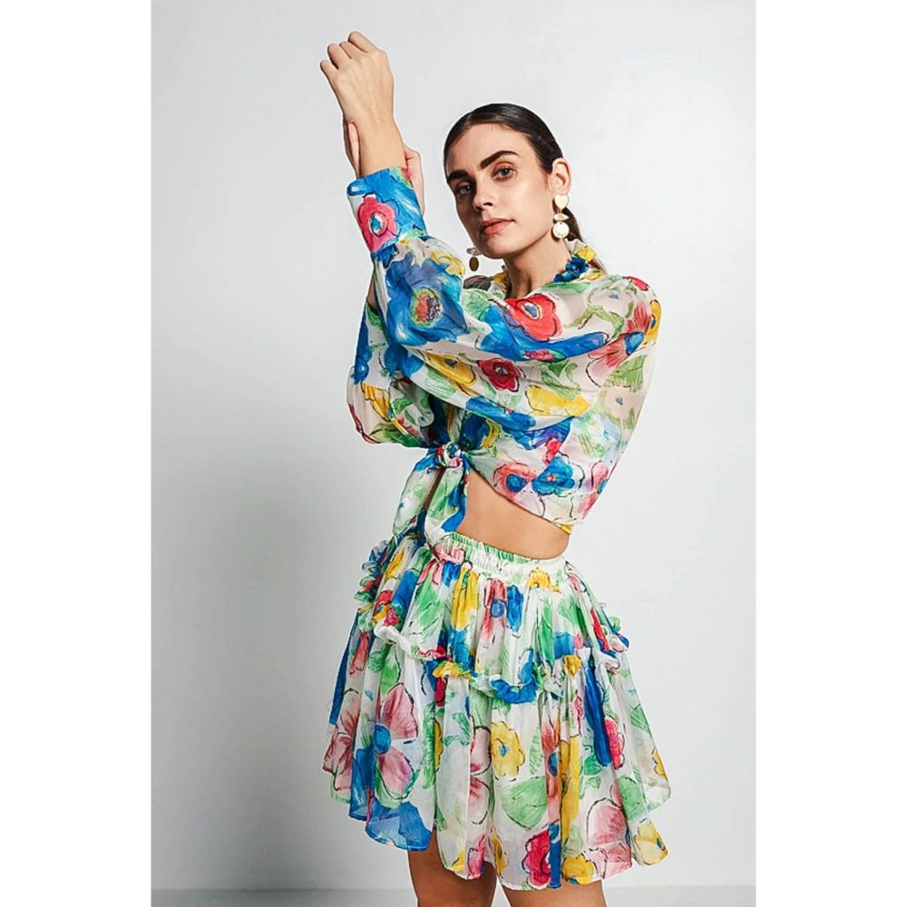 JULY ISSUE Multicolour Zola Co-Ord (Set of 2)