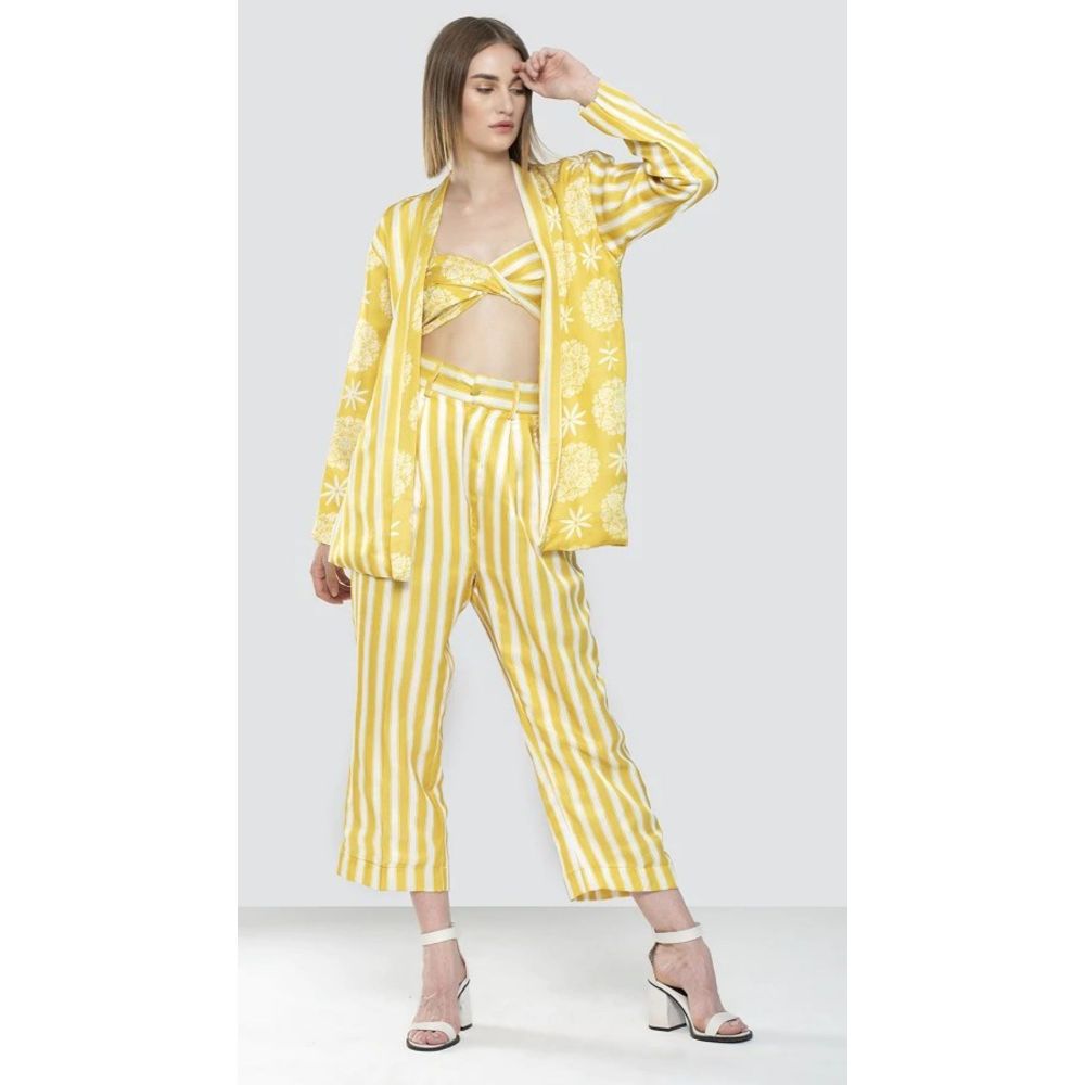 JULY ISSUE Yellow Marigold Co-Ord (Set of 3)