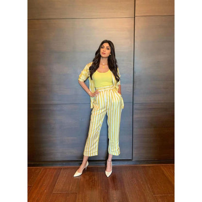 JULY ISSUE Yellow Marigold Co-Ord (Set of 3)