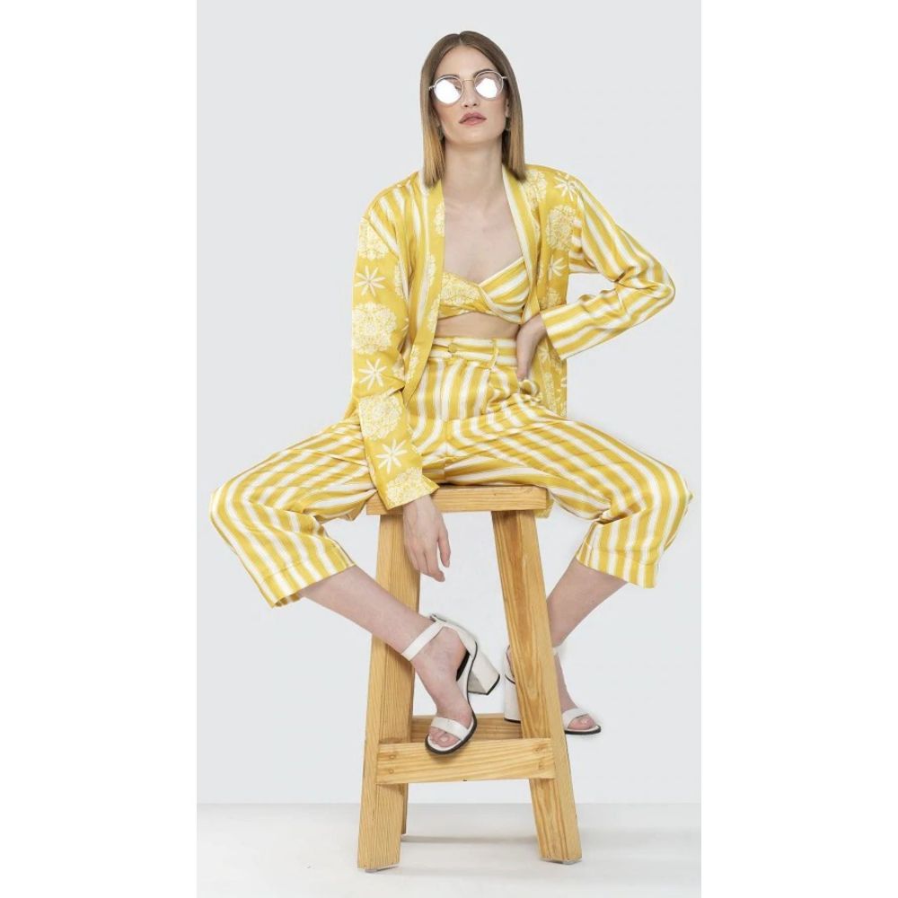JULY ISSUE Yellow Marigold Co-Ord (Set of 3)