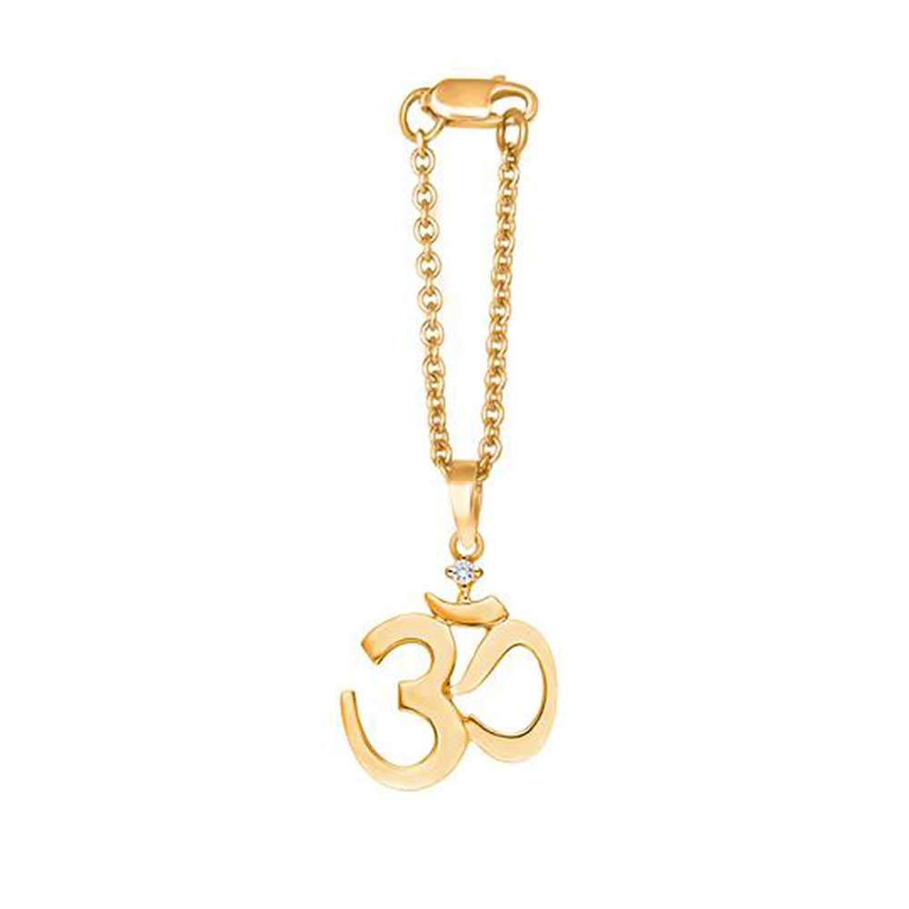 Kaj Fine Jewellery OM Chain Watch Charm in 14KT Yellow Gold