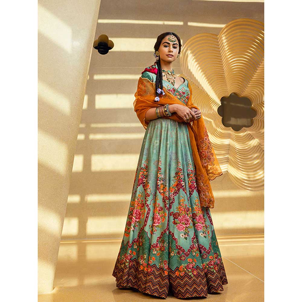 KALISTA Ahanita Lehenga (Set of 3)