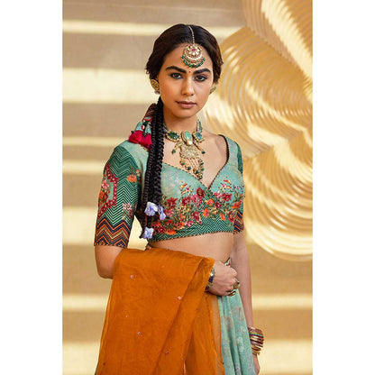 KALISTA Ahanita Lehenga (Set of 3)