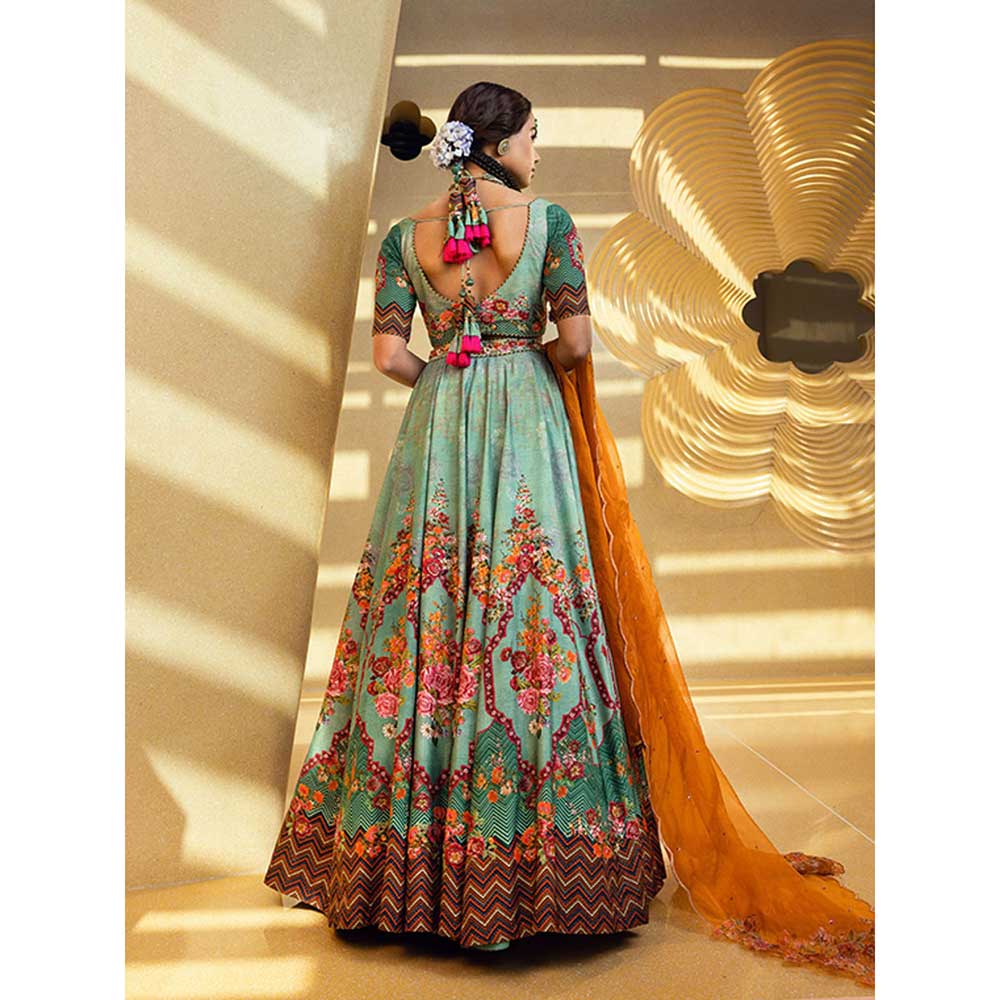 KALISTA Ahanita Lehenga (Set of 3)