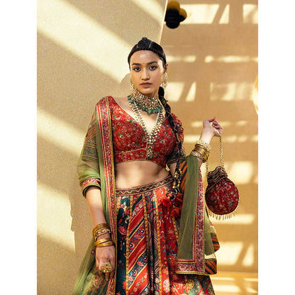 KALISTA Ahilya Lehenga (Set of 3)
