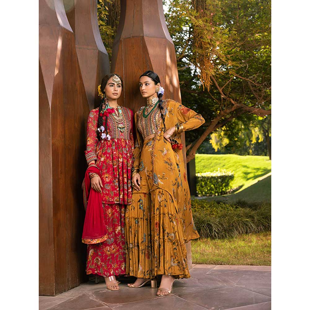 KALISTA Tehseem Sharara (Set of 3)