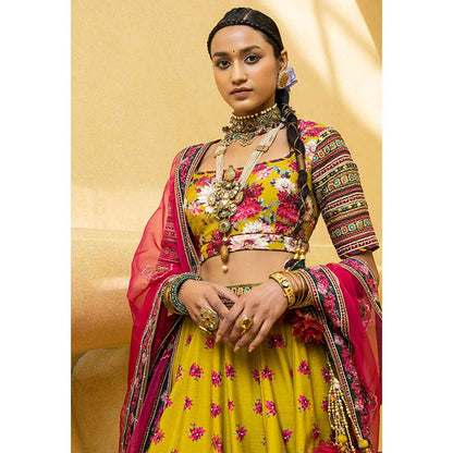 KALISTA Inayat Lehenga (Set of 3)