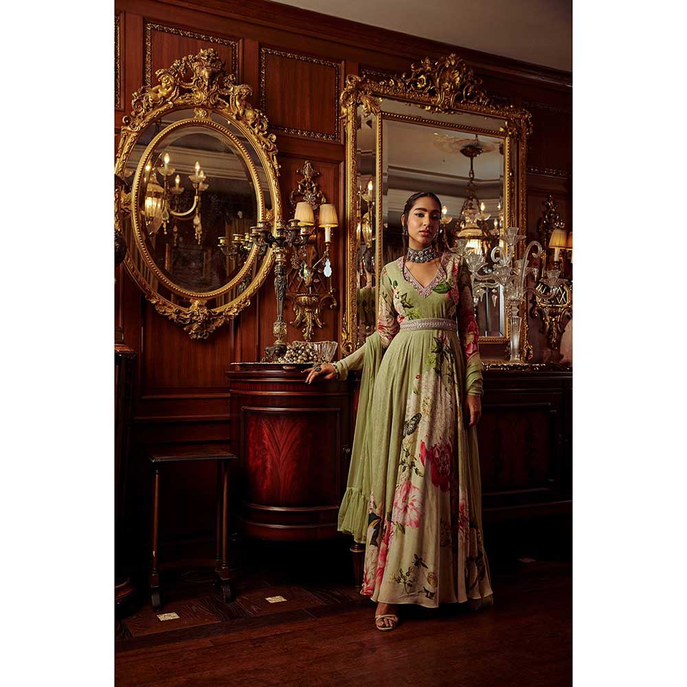 KALISTA Maysa Anarkali Set (Set of 3)