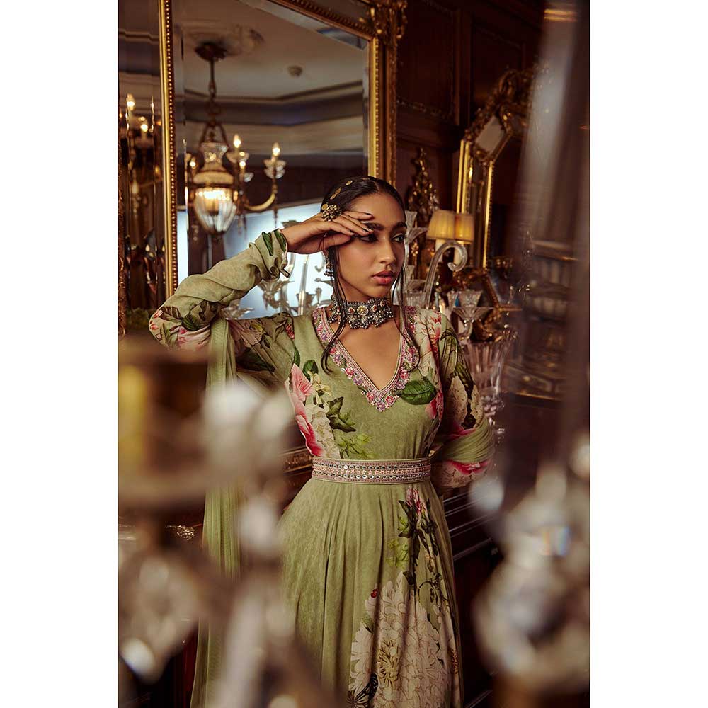 KALISTA Maysa Anarkali Set (Set of 3)