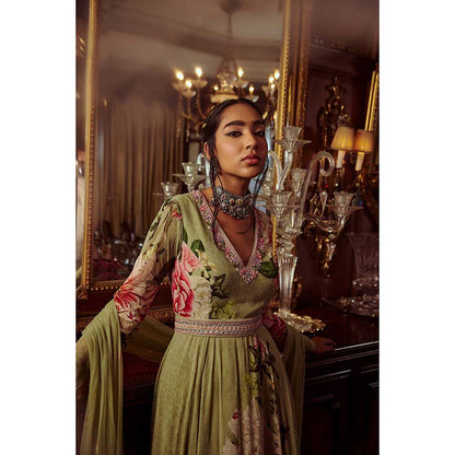 KALISTA Maysa Anarkali Set (Set of 3)