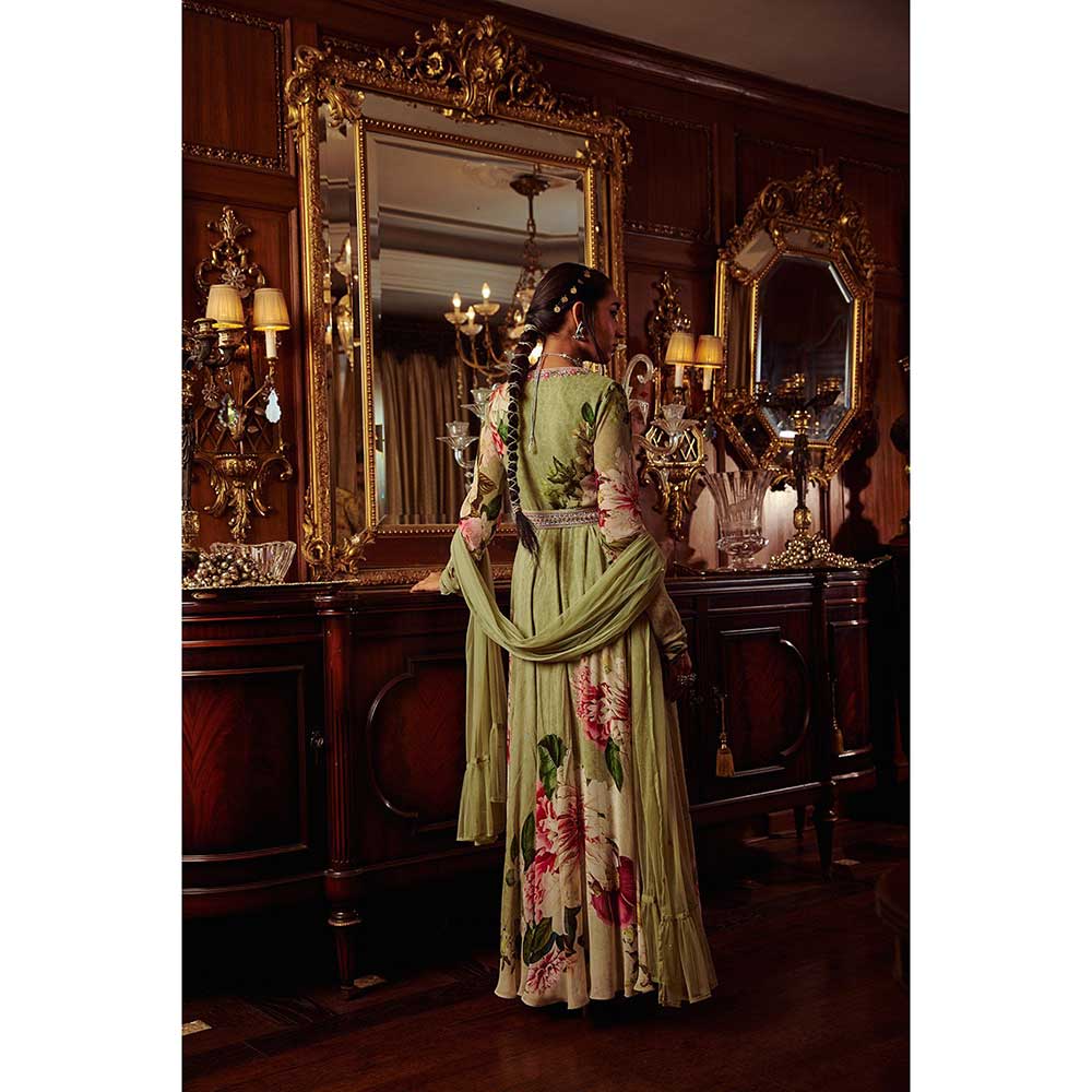 KALISTA Maysa Anarkali Set (Set of 3)