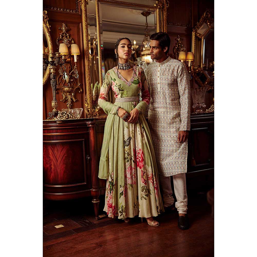 KALISTA Maysa Anarkali Set (Set of 3)