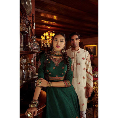 KALISTA Mehjabeen Anarkali Set (Set of 2)