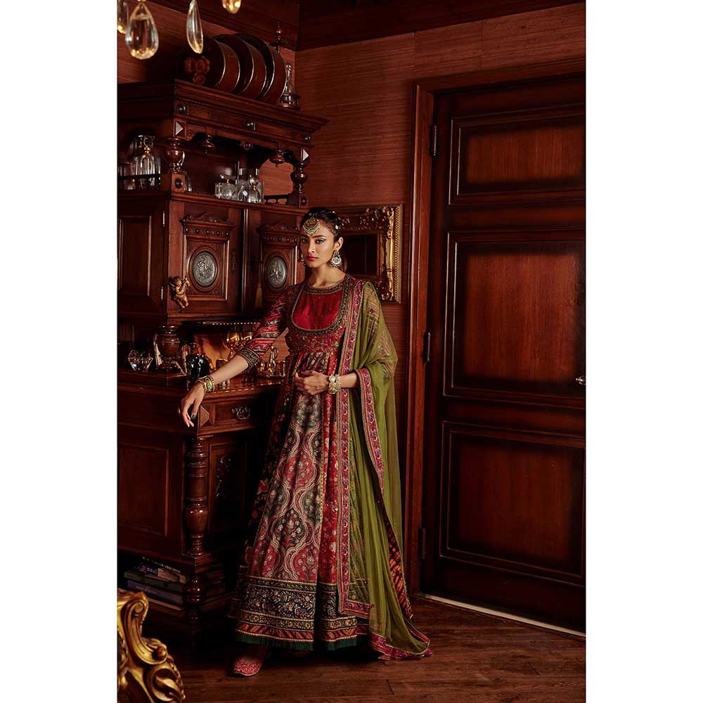 KALISTA Ahilya Anarkali Set (Set of 2)