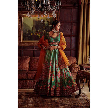 KALISTA Ahanita Anarkali Set (Set of 2)