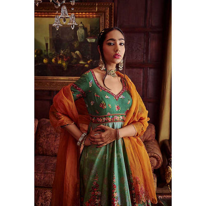 KALISTA Ahanita Anarkali Set (Set of 2)