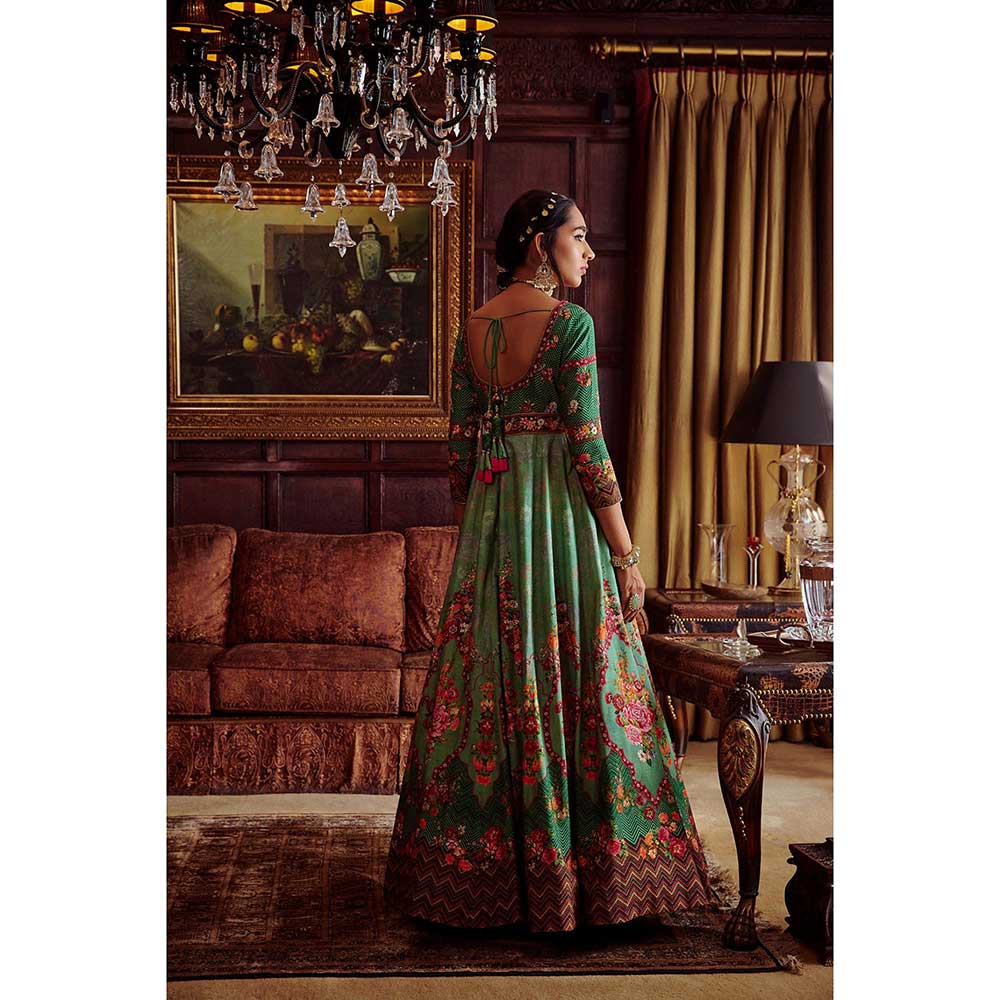 KALISTA Ahanita Anarkali Set (Set of 2)