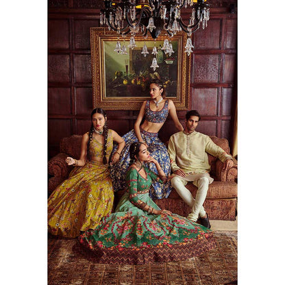 KALISTA Ahanita Anarkali Set (Set of 2)