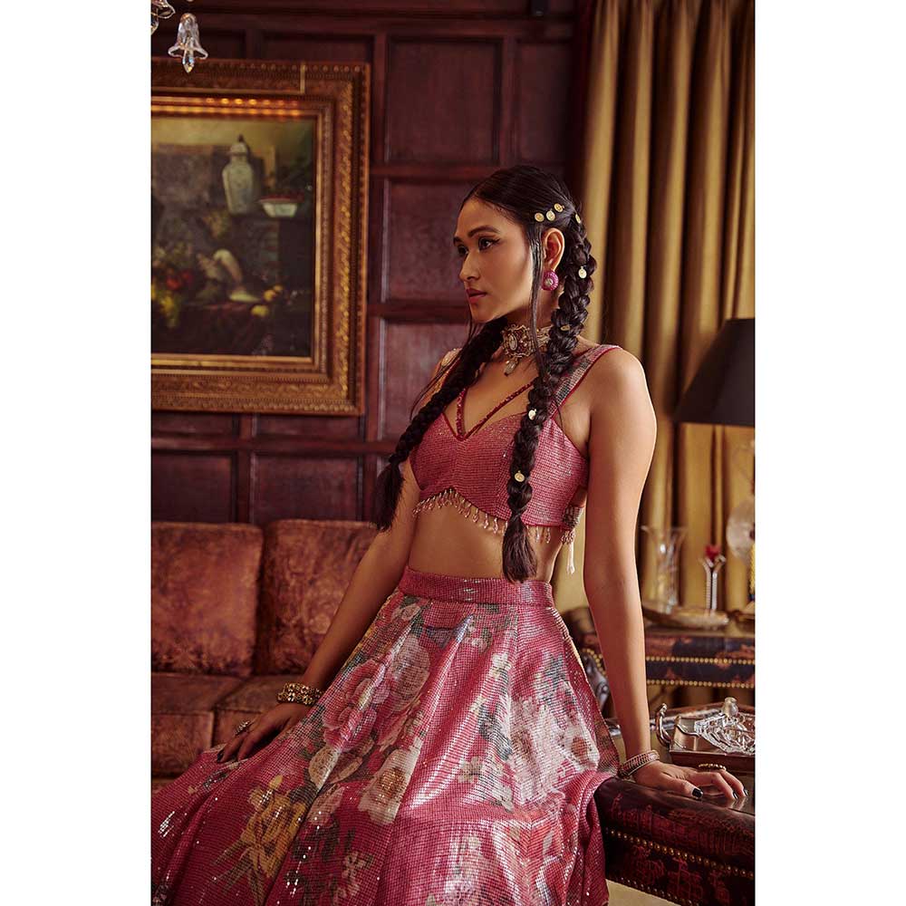 KALISTA Freida Lehenga Set (Set of 2)