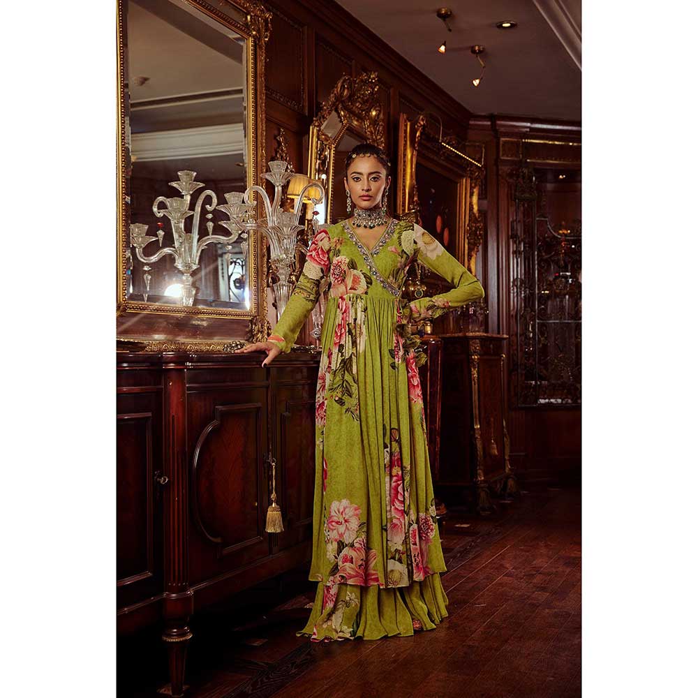 KALISTA Mihika Anarkali Set (Set of 2)