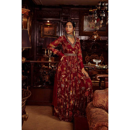 KALISTA Kiyara Anarkali Set (Set of 3)