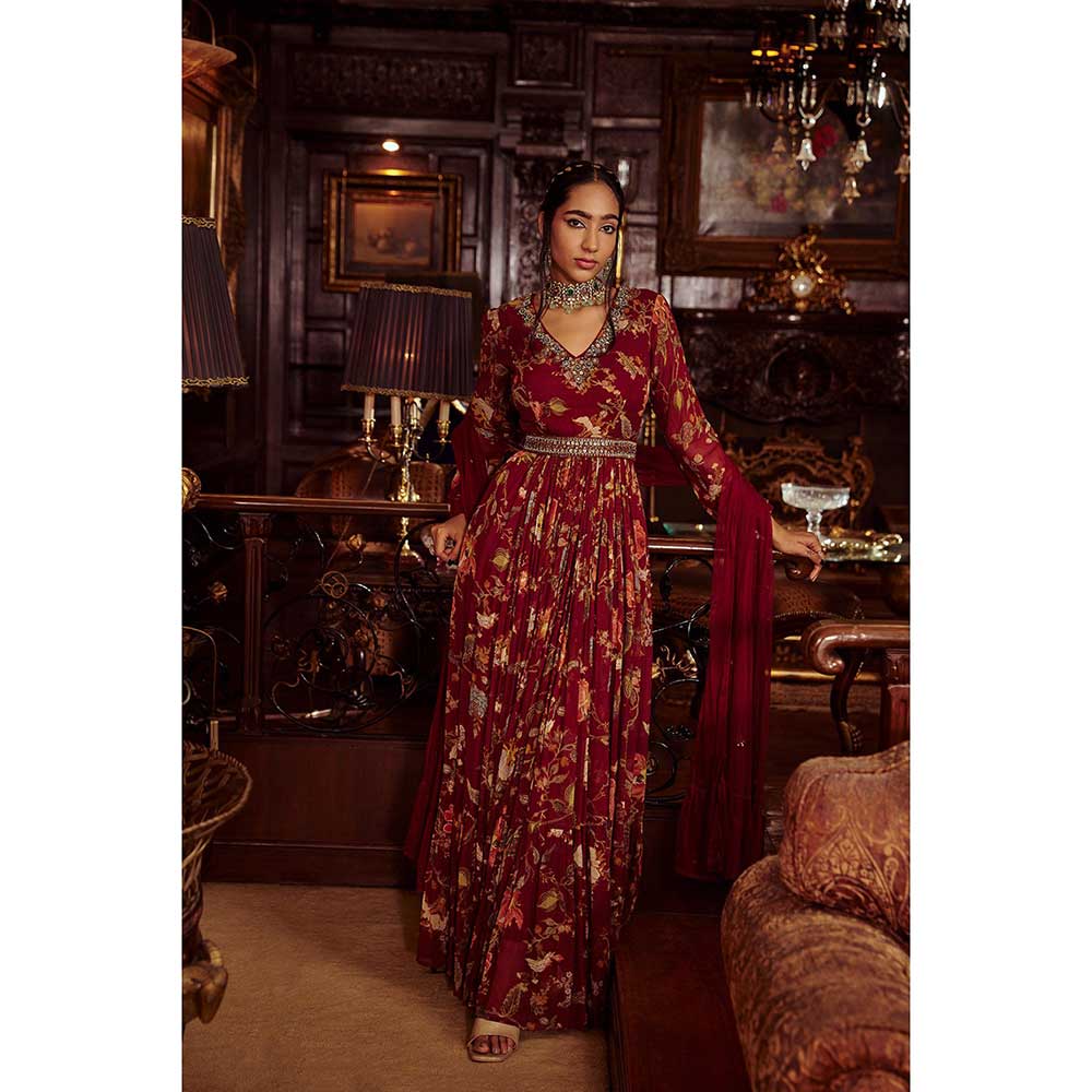 KALISTA Kiyara Anarkali Set (Set of 3)