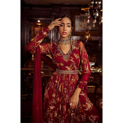 KALISTA Kiyara Anarkali Set (Set of 3)