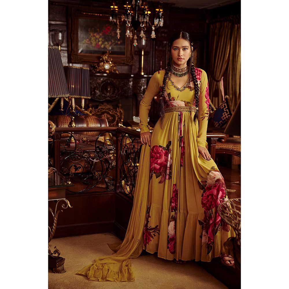 KALISTA Nadira Anarkali Set (Set of 3)