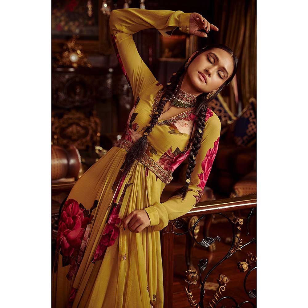 KALISTA Nadira Anarkali Set (Set of 3)