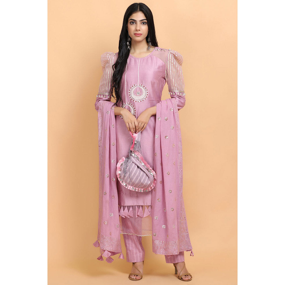 Arpita Sulakshana Signature Bali Kurta Pant with Dupatta (Set of 3)