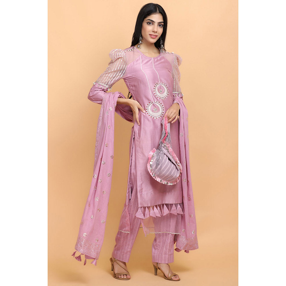 Arpita Sulakshana Signature Bali Kurta Pant with Dupatta (Set of 3)